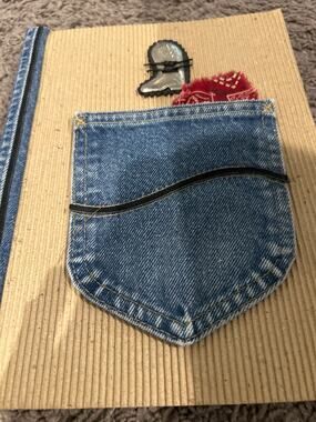Handmade Denim Journal (weatern style)